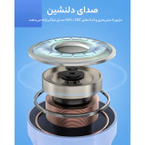 هدفون بلوتوثی ایس فست مدل crystal T6/AT6