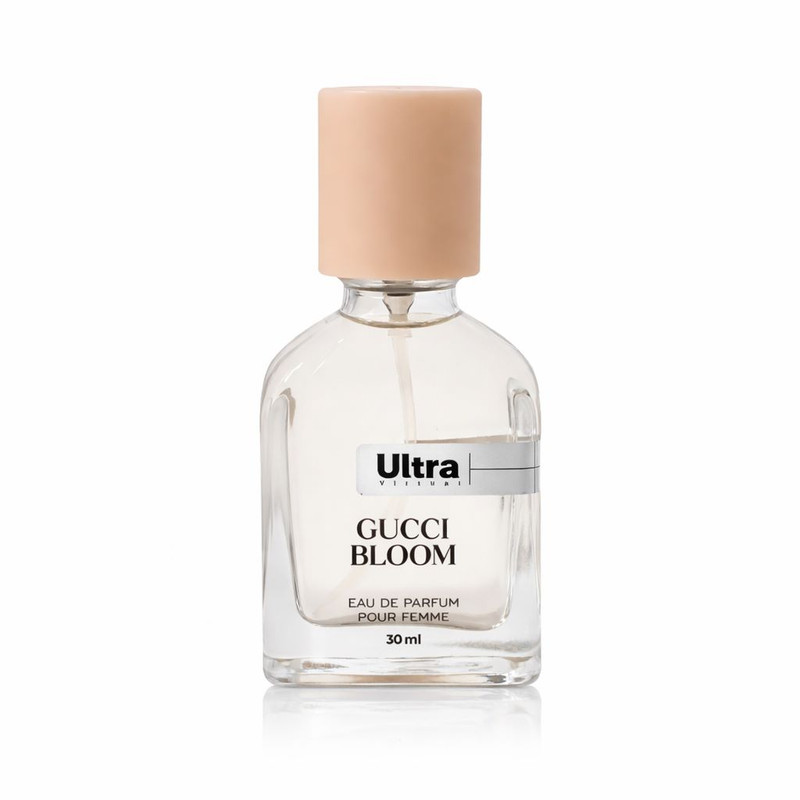 عطر جیبی زنانه اولترا ویرچوآل مدل Gucci Bloom با رایحه شیرین حجم 30 میلی‌لیتر