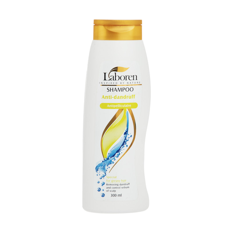 شامپو مو لابورن مدل Anti Dandruff حجم 300 میلی لیتر